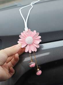 1pc Flower Design Car Hanging Ornament