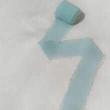1 Stück handgefertigtes Chiffon-Schleifen-Dekor-Accessoire, Blumengirlande Hochzeitsgeschenke Verpackung, Party- und Einladungsbedarf