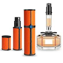 1Pcs Refillable Travel Perfume Atomizer Bottle, Elegant Luxury Pocket Perfume Dispenser Pump, Travel Perfume Atomiser, Outdoor Sunscreen Spray Bottle, Cologne Dispenser, Portable Size Sprayer Bottle For Traveling 5ML