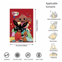 Cartoon Fleece Blanket - Cozy, Lightweight Flannel Throw Featuring Colorful Animated Characters, Ideal For Bed, Sofa, Camping, Office, Travel, And Home Decor, Perfect Gift For Youngsters