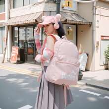 Puma Mochila Phase, mochila de viaje ligera, mochila de estudiante, mochila casual, unisex - rosa claro - Ver 5