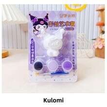 2pcs/1pc Sanrio Character 3D Model Coloring Toy Hand-Painted Set - DIY Plaster Watercolor Set Crafts, Very Suitable For Valentine's Day Gifts, Spring Festival, Birthdays, Easter, Christmas And Other Holiday Gifts - Can Be Used In All Seasons And Other Small Gifts, Styles Are Randomly Shipped, It Is An Ideal Gift For Friends (Some Parts May Be Random)