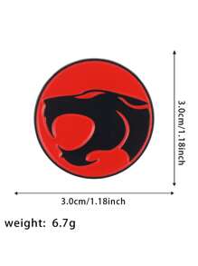 1PC Cartoon Zinc Alloy Badge, Cat Pin, Suitable For Both Men And Women, Accessory Gift