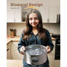 Dog Water Fountain For Large Dogs: 1.8Gal/7L Stainless Steel Pet Drink Dispenser - Automatic Filtered Puppy Metal Bowl - Quiet Animal Watering Machine Indoor - Auto Big Cat&Kitty Waterer Fountains