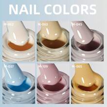 XEIJAYI XEIJAYI 20PCS 15ml High-Shine Gel Nail Polish Set In Multiple Colors Soak Off UV/LED, Formaldehyde & Alcohol Free, Perfect For DIY French Manicures At Home Or Salon For Spring