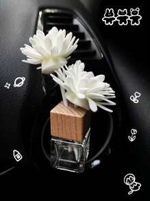 1入組車用風口鑲鑽香水瓶 - 無色 - 查看 14