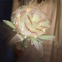 彩色闪光毛绒条，30 厘米闪亮彩虹闪光雪尼尔绒球棒 - 毛绒羊毛线工艺品用品，适用于 DIY 工艺品、圣诞装饰和创意项目 - Glitter colorful - 查看 7