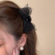 2 件 2025 新款网状蝴蝶结发夹