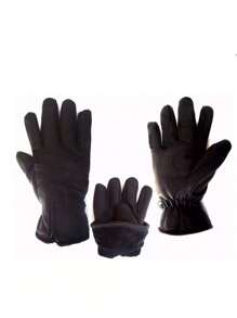 Luva Térmica Impermeável Frio Intenso Ou Para Motoqueiro - Preto - Visão 2