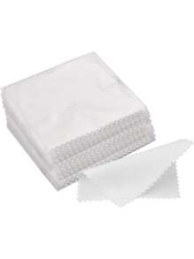 10 件珠宝清洁布，双面绒抛光布，柔软温和，恢复光泽，不损坏珠宝