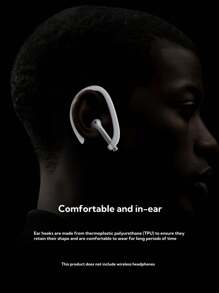 Silicone BT Earphone Strap Funda Con Cuerda | Universal Wireless Earbuds Accessories For All Models | Anti-Lost Sports & Travel Neck Chain