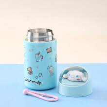 Miniso 名创优品三丽鸥系列保温杯，可爱卡通肉桂狗图案，不锈钢真空保温杯，水瓶，生日圣诞礼物，280毫升/9.47盎司 - 藍色 - 查看 7