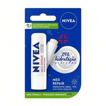 NIVEA NIVE.A LIP MOISTURIZER 4.8 G - PELEMBAB BIBIR MED REPAIR SPF 15 - View 1