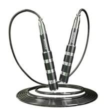 1 Set Adjustable Aluminum Alloy Bearing Jump Rope, Portable Fitness Workout Equipment For Cardio, Boxing, Calorie Burning
