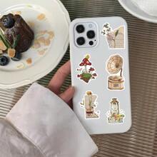 Bộ 30 miếng dán chữ cổ điển tách rời dùng cho sổ lưu niệm tự làm, nhật ký, sổ tay, máy tính xách tay, cốc nước, miếng dán trang trí, đồ dùng học tập, trở lại trường - Nhiều màu - Xem 5