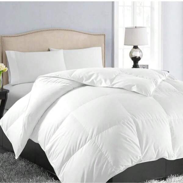 Luxurious Quilted Comforter Duvet Insert With Corner Tabs - Soft, Warm Polyester Down Alternative, Machine Washable For All-Season Comfort - Ideal For Camping & Holiday Gifts (Christmas, Valentine's, Thanksgiving, Mother's Day)