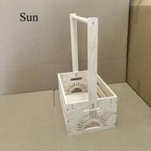 1个木制衣柜收纳盒，新生儿欢迎礼物，男女通用婴儿木制洗礼篮，育婴室收纳篮，主要材质：木材 - 多色 - 查看 15