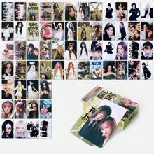 Sanrio Conjunto de 92 cartões de fotos Rebel Heart - 60 cartões de fotos + 32 adesivos, inclui cartão de fotos, cartão Lomo, adesivo e marcador de página