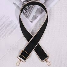 1pc Adjustable Solid Color Strap For Handbag, Minimalist Purse Accessory