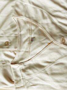 Men's Embroidery Baseball Jersey 24 Beige Casual Short Sleeve V-Neck Button T-Shirts Party Sports Top