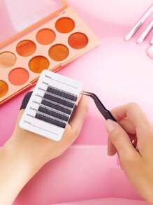 1pc Lash Extension Tray, Glue Pad, Acrylic Lash Extension Board, Pad, Lash Extension Auxiliary Tools