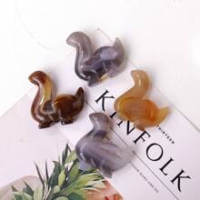1PC Natural Crystal Agate Dinosaur Hand Engraving Display Healing Crystals Home Decoration Gift