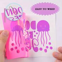 全息乙烯基 - 12 张 12 英寸 x 10 英寸全息永久乙烯基 + 2 张转移胶带 - 易于转移彩虹工艺粘合乙烯基片 - 各種顏色 - 查看 3