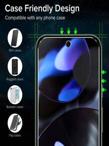 1 Piece Liquid Silicone Phone Case Compatible With IPhone 16 Pro Max/16 Plus, Galaxy S25 A26 A56 A36, Redmi/Mi/Honor And More Models. Fully Covered, Touch Sensitive, Easy To Install. Includes 2 Pieces Tempered Glass Full Coverage Screen Protection Film, Touch Sensitive, Easy To Install.