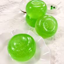 Green Apple Squishy Stress Relief Toy, Slow Rebound, Ultra Soft, High-End Design, Suitable For Office Use, Ideal Birthday, Easter Or Party Gift - Multicolor - View 6
