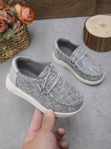 Comfortable Breathable Lightweight Slip-On Sports Shoes For Kids Boys And Girls, Suitable For Spring And Autumn