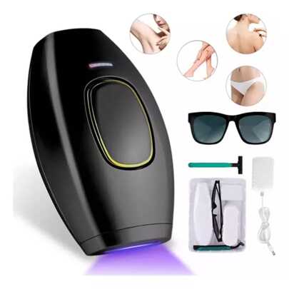 Depiladora Láser Permanente Sin Dolor Para Todo El Cuerp instrumento de depilación de cabello sin dolor para uso doméstico, depiladora IPL láser, aparatos de depilación para hombres y mujeres,5 modos diferentes de Dispositivo de depilación,dispositivo de depilación permanente con luz pulsada láser