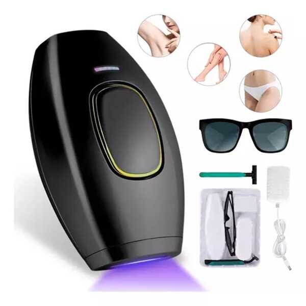 Depiladora Láser Permanente Sin Dolor Para Todo El Cuerp instrumento de depilación de cabello sin dolor para uso doméstico, depiladora IPL láser, aparatos de depilación para hombres y mujeres,5 modos diferentes de Dispositivo de depilación,dispositivo de depilación permanente con luz pulsada láser