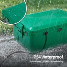 Weatherproof Electric Box For Outdoors 32 X 22 X 13 Cm IP54 Weatherproof Outdoor Outlet Cover Extension Cord Covers Protect Outlet Plug Timer Power Strip Holiday Light - Green - View 2