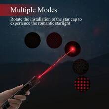 Red Laser Pointer High Power, Red Laser Pointer Indicator Light, Long Range Pointer For Hiking, USB Charge