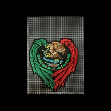 1 pieza Parche de Lentejuela Termoadhesivo Para Ropa Con Diseño de Corazón. Apliques de Lentejuela DIY para Coser y Planchar. - Multicolor - Ver 3