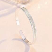 925 Sterling Silver Frosted Star River Bracelets Bangles For Women Girl Everyday Wear Holidays Gifts Fashion Japanese And Korean Style