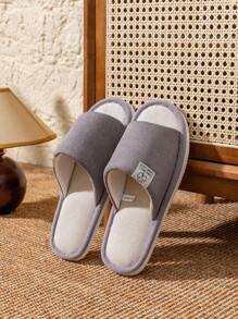 Unisex Indoor Home Slippers, Soft Bottom Comfortable House Slippers For Bedroom, Living Room, Office, Wood Floor, Suitable For All Seasons