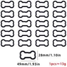 3pcs Bone-Shaped Carabiner Key Chains, Suitable For DIY Jewelry, Outdoor & Daily Use - Bone Paint Buckle - View 11