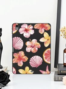 Matte Black IPad Tablet Protective Case, Soft Silicone Purple Butterfly Black Tablet Protective Cover, Compatible With IPad 9th Gen (10.2"), Multi-Color - IPad Pro 11" 2021 & IPad 10th Gen, Compatible With Samsung Galaxy Tab, Built-In Pen Holder, Slim Design