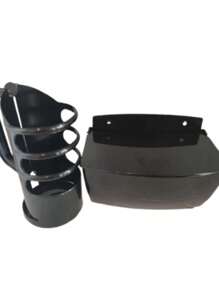 BABY PINK Oil Holder And Salt Shaker Kit - Black - View 2