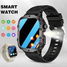 Smart Watch, Wireless Calling/Dialing, SMS Reminder, Step Counting, Custom Dial, Weather Forecast, Sports Watch, Lighting Mode, Unisex, Suitable For Android And IOS Phone - Multicolor - View 1