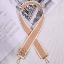 1pc Adjustable Solid Color Strap For Handbag, Minimalist Purse Accessory