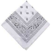 1/2X COWBOY HAT AND BANDANA WILD WESTERN FANCY DRESS COSTUME ACCESSORY - White - View 6