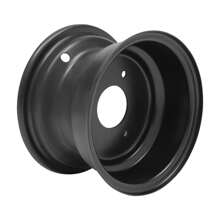 RAINAUT 7" ATV Wheel Rim 3 Lugs 16x8-7 Tire Rim Parts For 125cc ATV Black Wheel Rim Tire 3 Holes 78mm Hole Distance, Black - 7 INCH - View 11