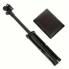 1pc Adjustable Tattoo Arm Rest Set With Soft Pad Desk Mat, Hand Support Kit For Tattooing Work, Includes Gloves - Black - View 8