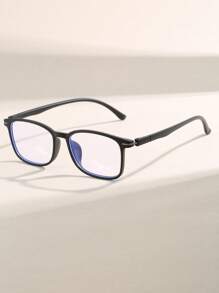 1 par de gafas transparentes retro para hombre, aptas para diversas ocasiones