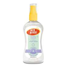 BYE BITES! Repelente de Mosquitos e Insectos BABY, Repelente para Bebé, Hipoalergénico y con Extracto de Manzanilla y Aloe Vera, 130 ml - Blanco - Ver 1
