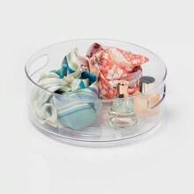 All Purpose Turntable Storage Clear - Brightroom ™ : PETG Utility Bin, 12"X12", 486 Volume, Spot Clean - 1 - View 4