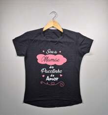 Camiseta Feminina Tal Mãe ou  Tal Filha Pacotinho da Mamãe.