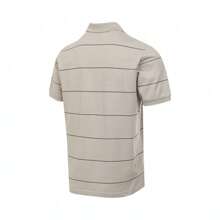 Adidas Maglietta polo a righe da uomo 2025, maglia a maniche corte TJL6044
